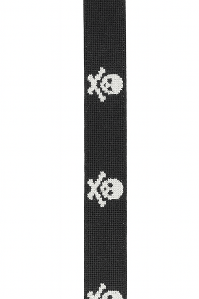 Jolly Roger Embroidered Belt