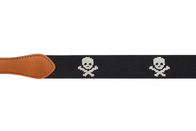Jolly Roger Embroidered Belt