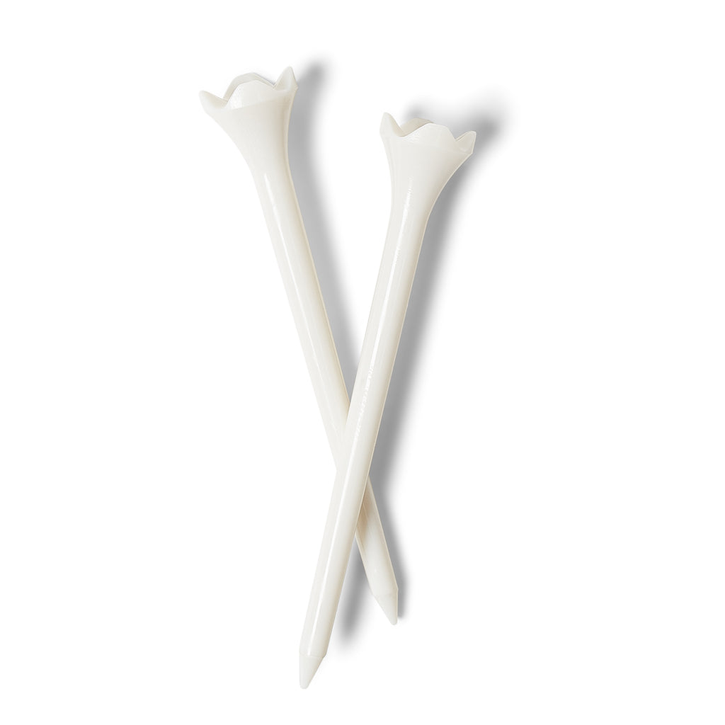 Palmetto Golf Tees – Classic White (100-Pack, 3 ¼")