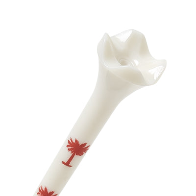 Palmetto Golf Tees – South Carolina Garnet Trees on White (100-Pack, 3 ¼