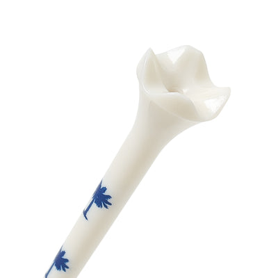 Palmetto Golf Tees – Blue Trees on White (100-Pack, 3 ¼